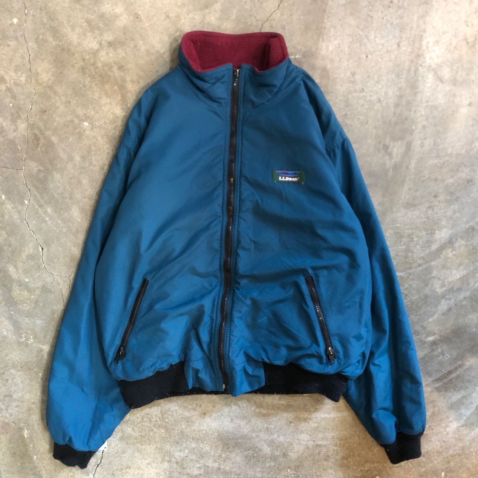 T7474 L.L.Bean ウォームアップジャケット USA製 90