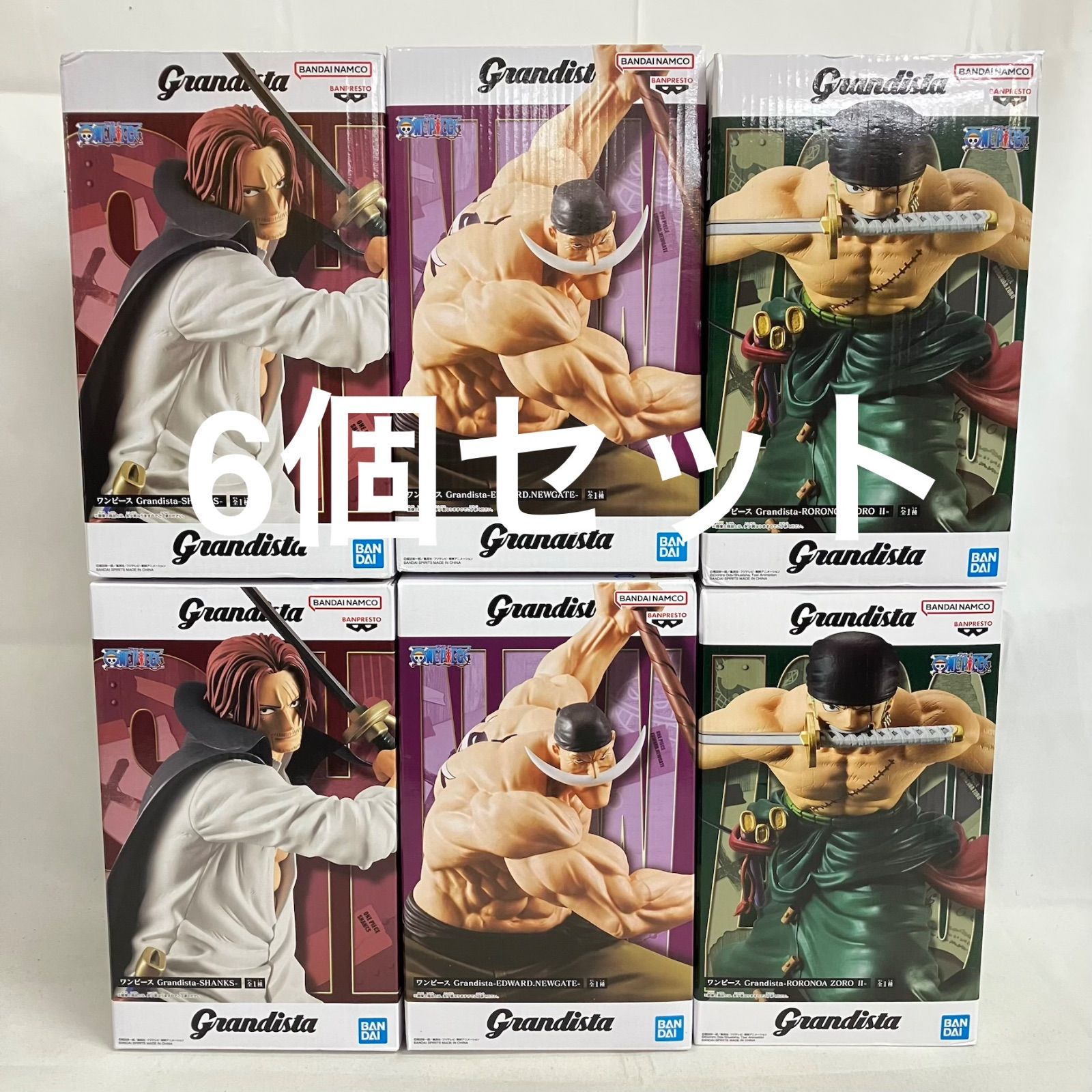 未開封 ワンピース Grandista フィギュア 6個セット SF1781 c099