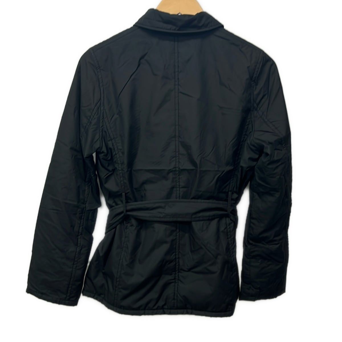 Ralph Lauren ピーコート サイズ9号/M相当 レディース 黒　ダブル RalphLauren(ラルフローレン) コート サイズ9 M レディース美品 黒