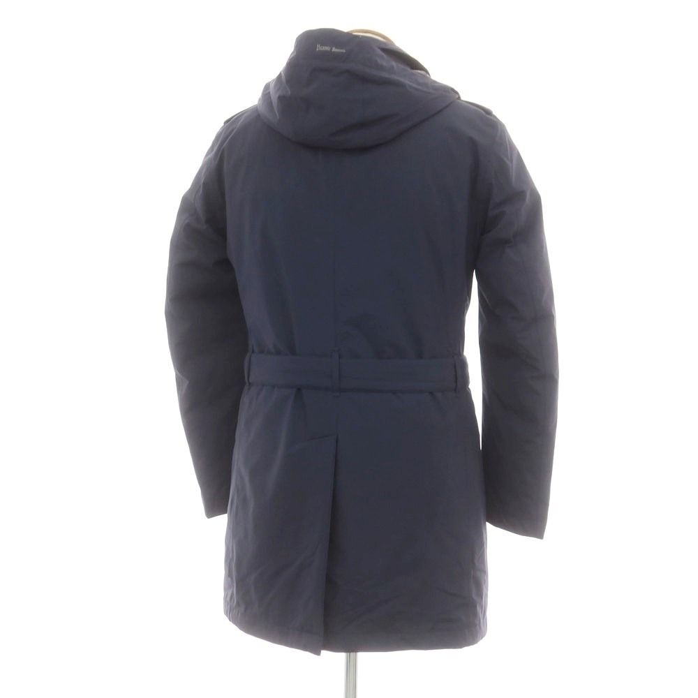 【中古】ヘルノ GORE-TEX ダブルブレスト ダウンコート ブラウン(46) 中古】ヘルノ Herno Laminar GORE-TEX ダブルブレスト ダウンコート