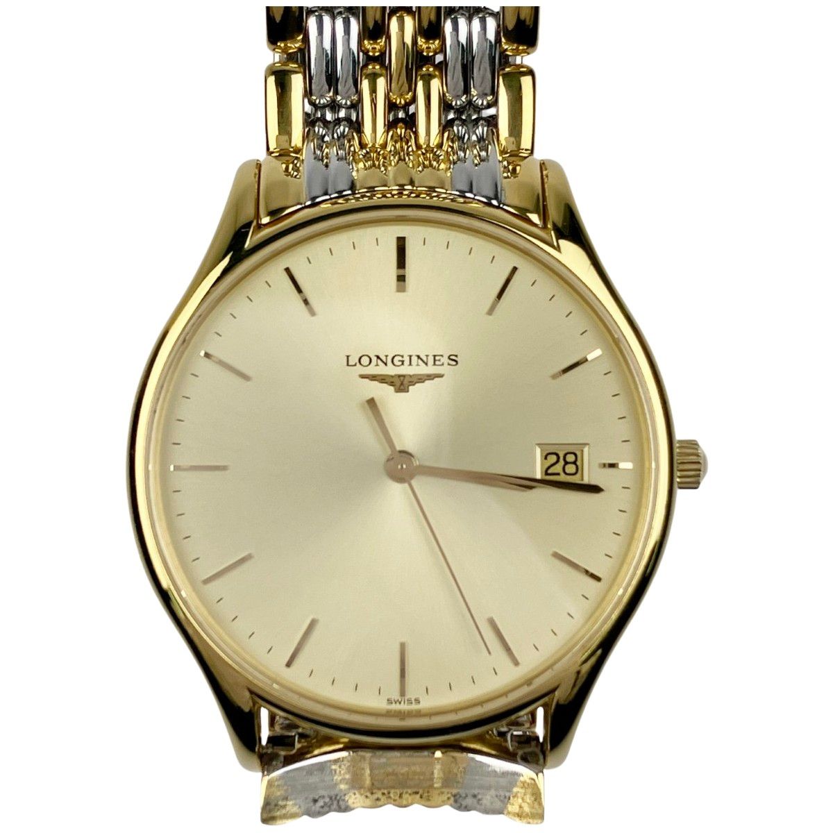 ▽▽LONGINES ロンジン リール クォーツ L4.759.2 - メルカリ