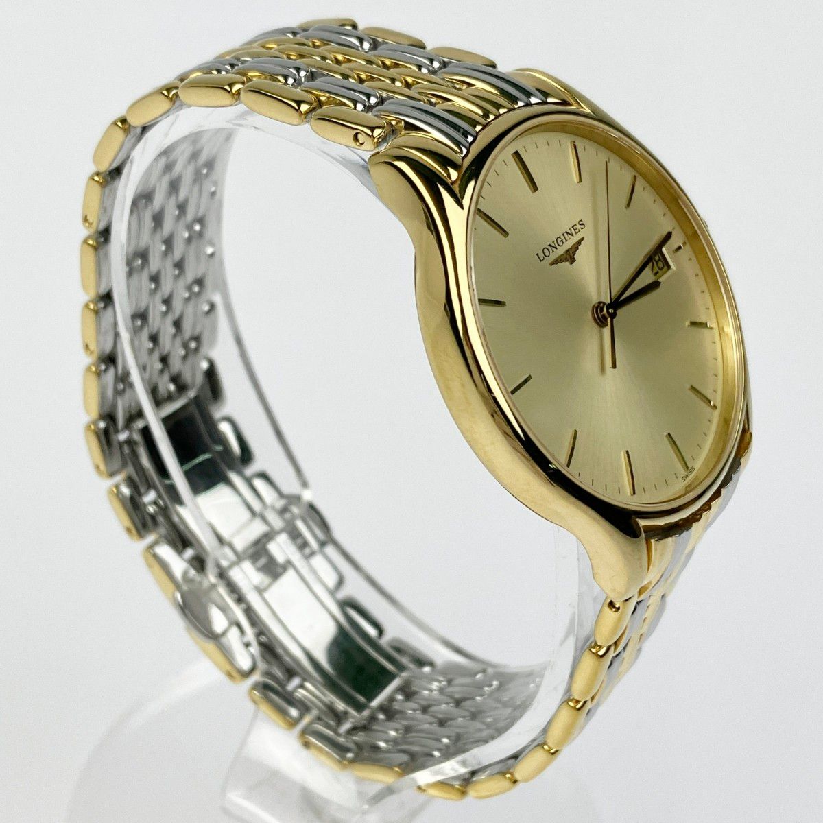▽▽LONGINES ロンジン リール クォーツ L4.759.2 - メルカリ