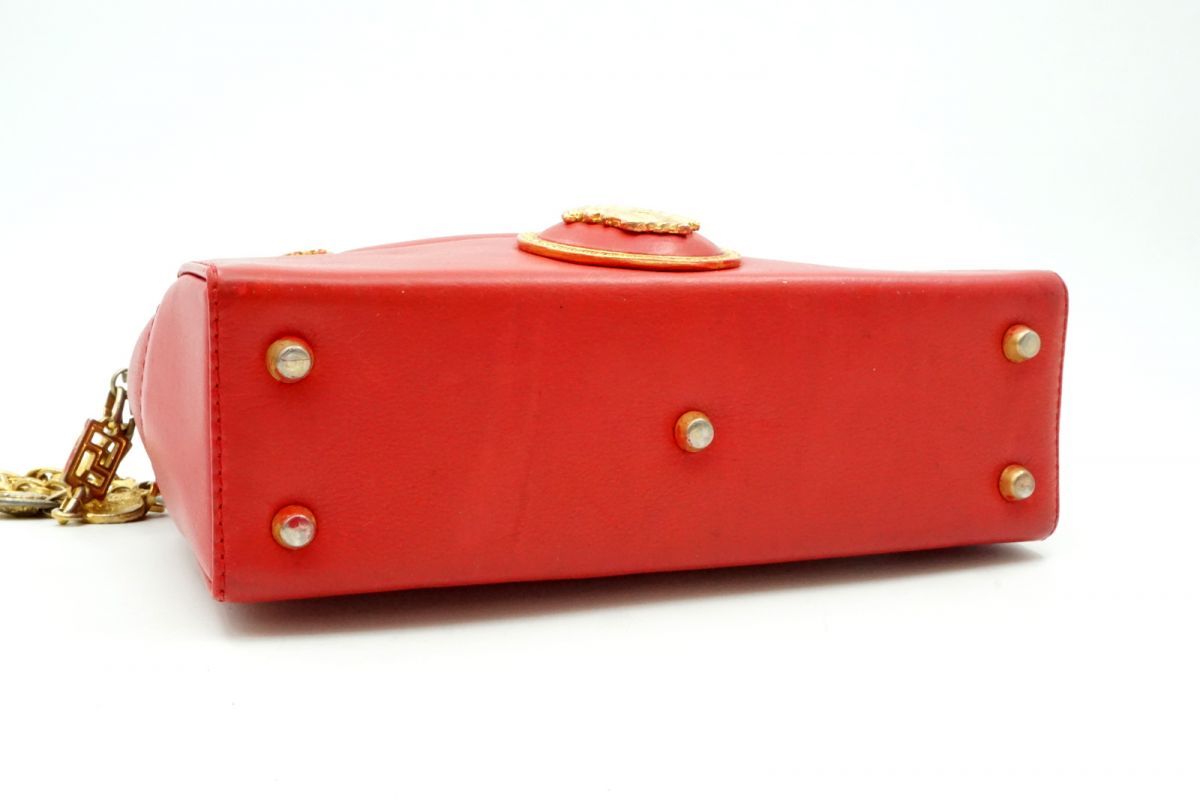 ジャンニ ヴェルサーチェ ヴィンテージ 2way ショルダー ハンドバッグ