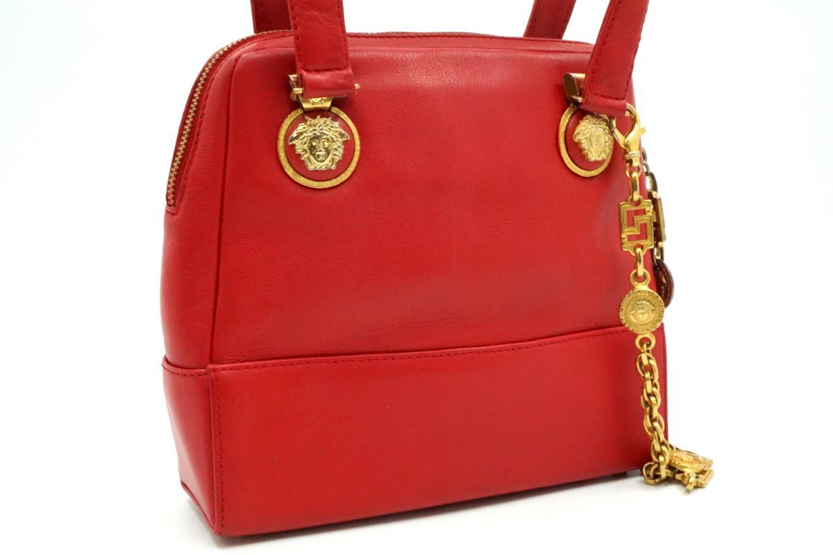 ジャンニ ヴェルサーチェ ヴィンテージ 2way ショルダー ハンドバッグ