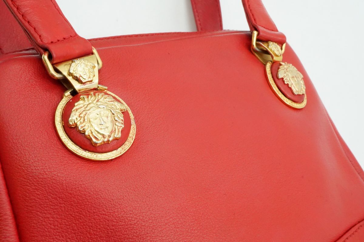 ジャンニ ヴェルサーチェ ヴィンテージ 2way ショルダー ハンドバッグ