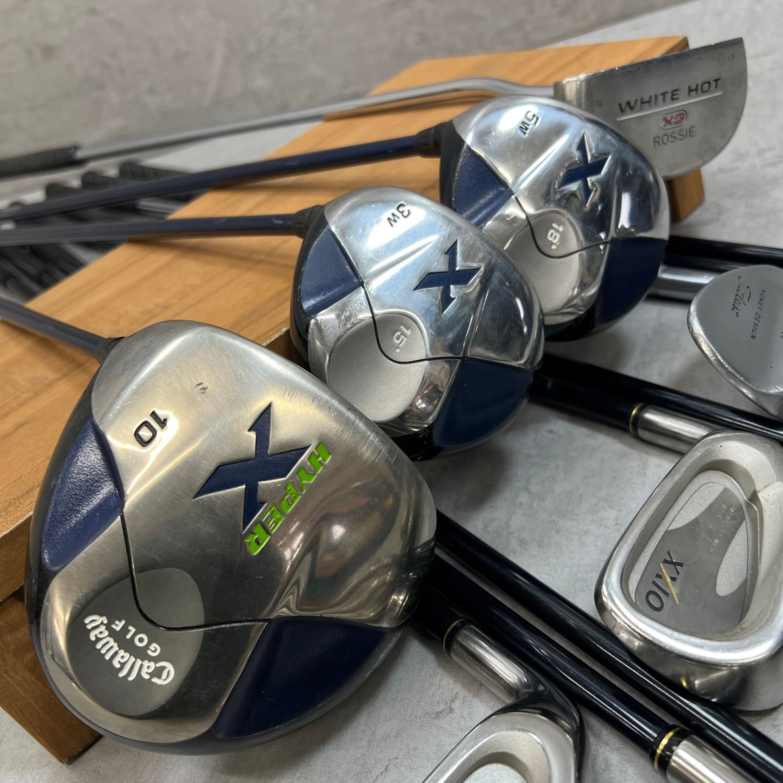 レフティー キャロウェイ ルコックスポルティフ メンズゴルフ クラブ