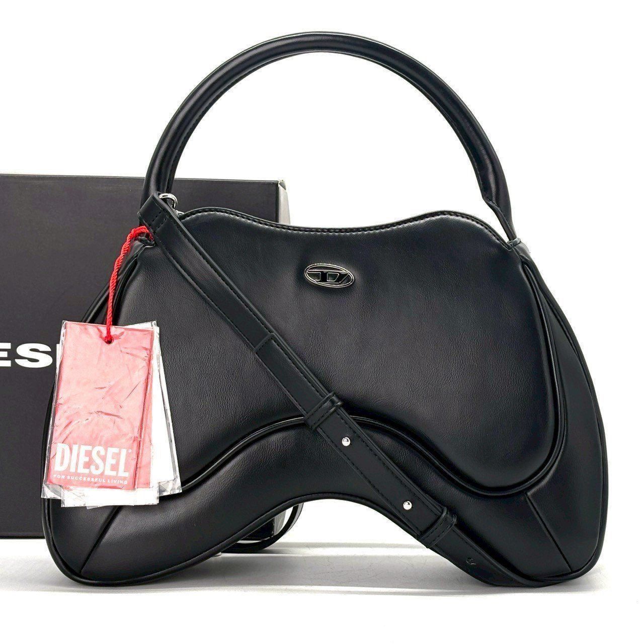 バッグ DIESEL Play One Shoulder Bag leather y2k シルエットで差をつける】 DIESEL PLAY SHOULDER BAG ショルダーバッグ