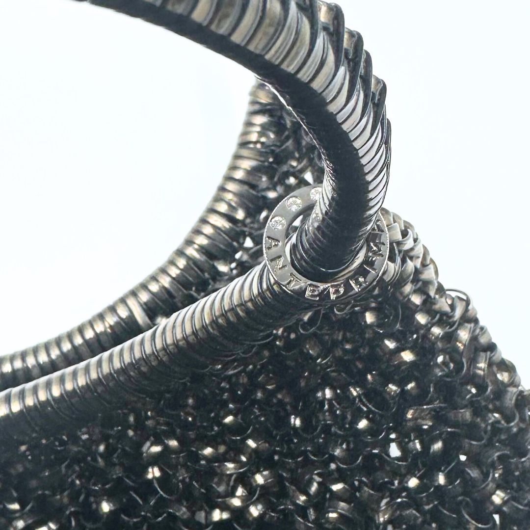 美品】ANTEPRIMA スタンダード ラウンド ワイヤーバッグ ハンドバッグ