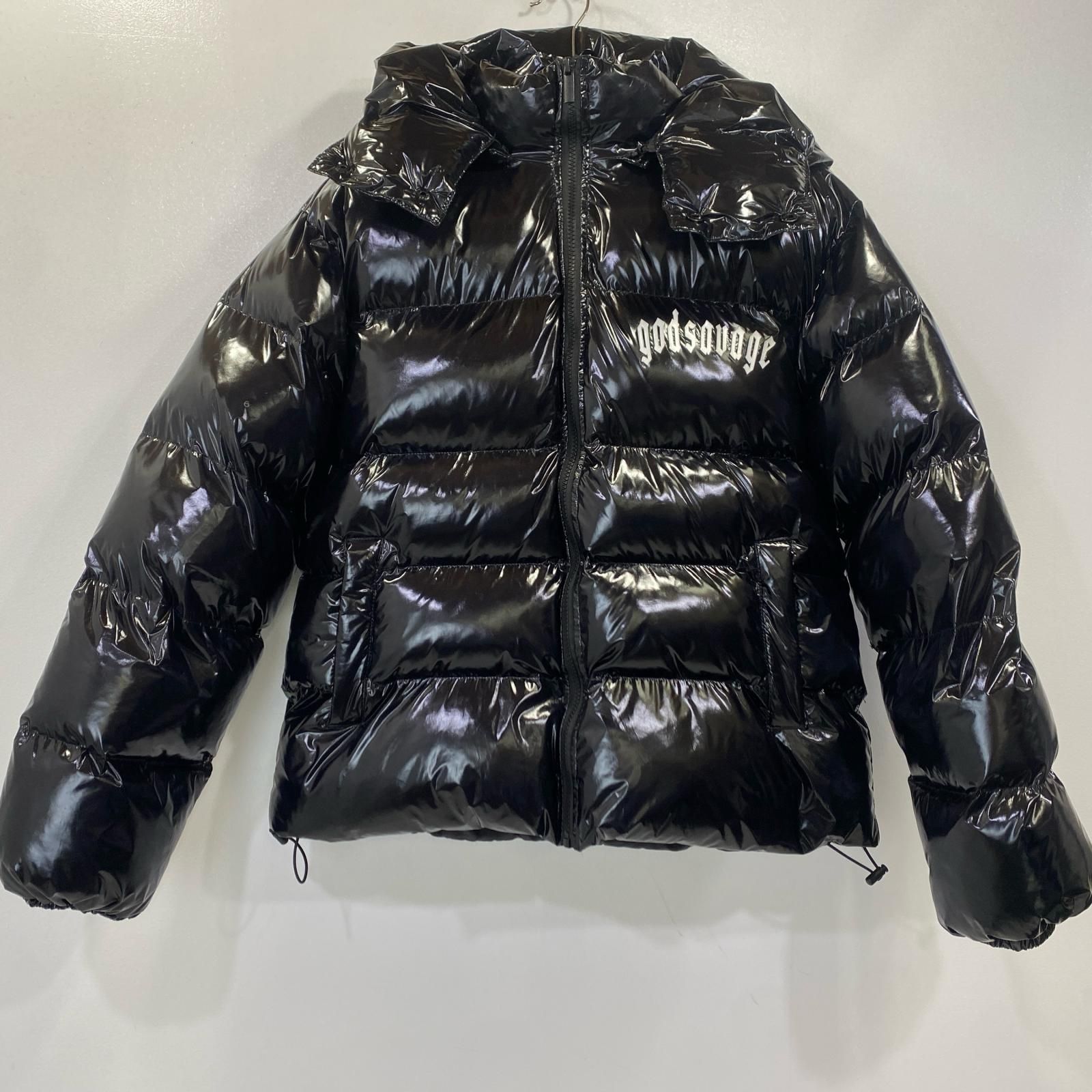 姫路東店】 中古 godsavage ゴッドサベージ 中綿ジャケット ブラック