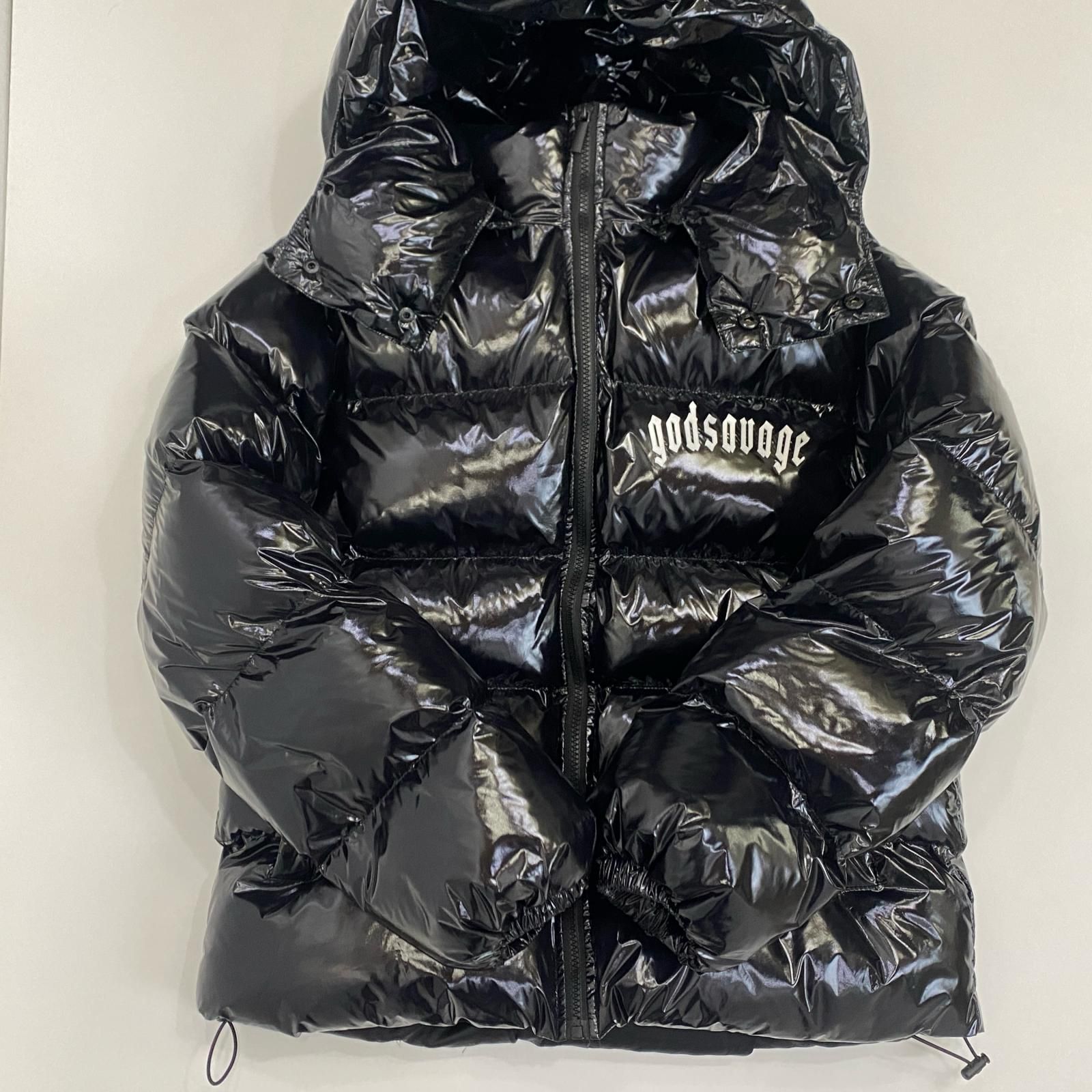 姫路東店】 中古 godsavage ゴッドサベージ 中綿ジャケット ブラック