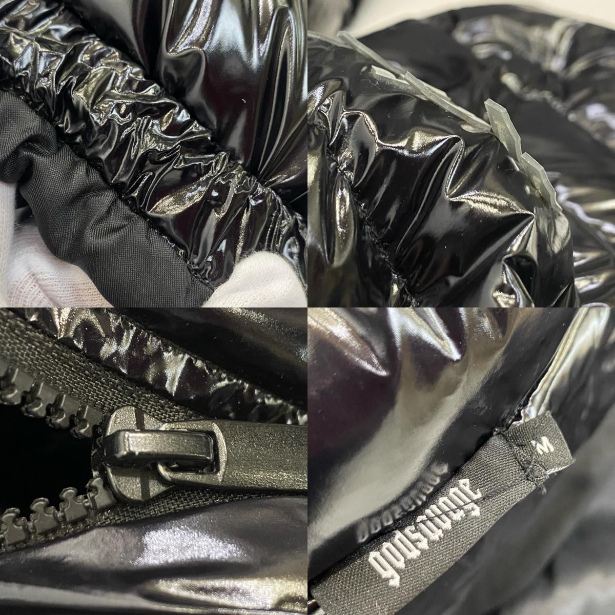 姫路東店】 中古 godsavage ゴッドサベージ 中綿ジャケット ブラック