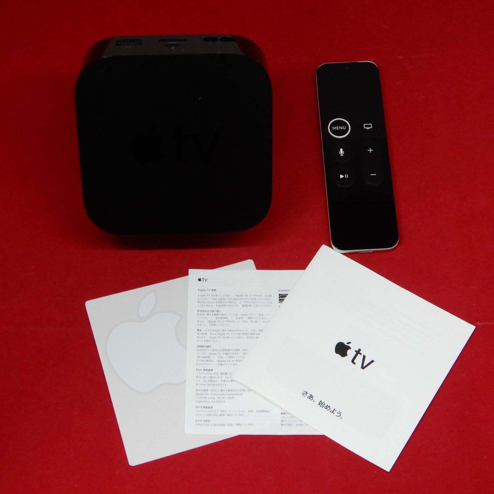 Apple TV HD 32GB MR912J/A A1625 ブラック - メルカリ