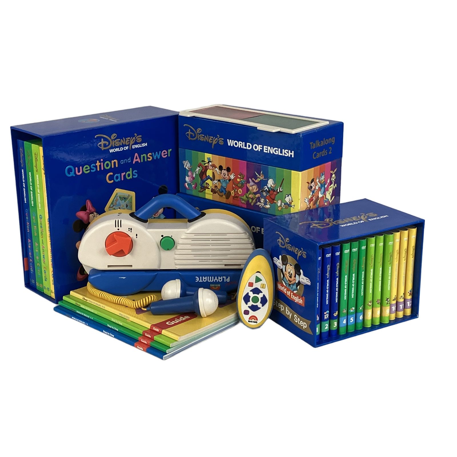 DWE ディズニー英語システム　ステップバイステップセット　プレイアロング DWE ステップバイステップ トークアロング Q&A セット 2010年頃