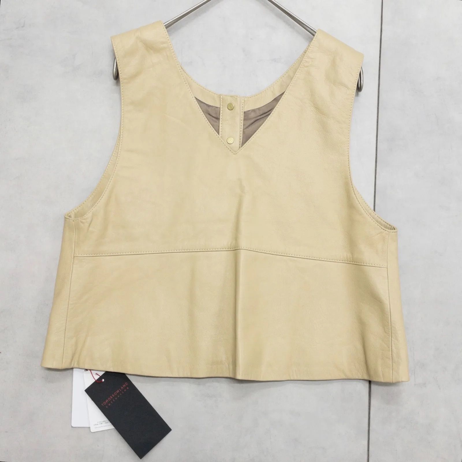 新品同様】TOMORROWLAND トゥモローランド 2022年モデル レザーベスト