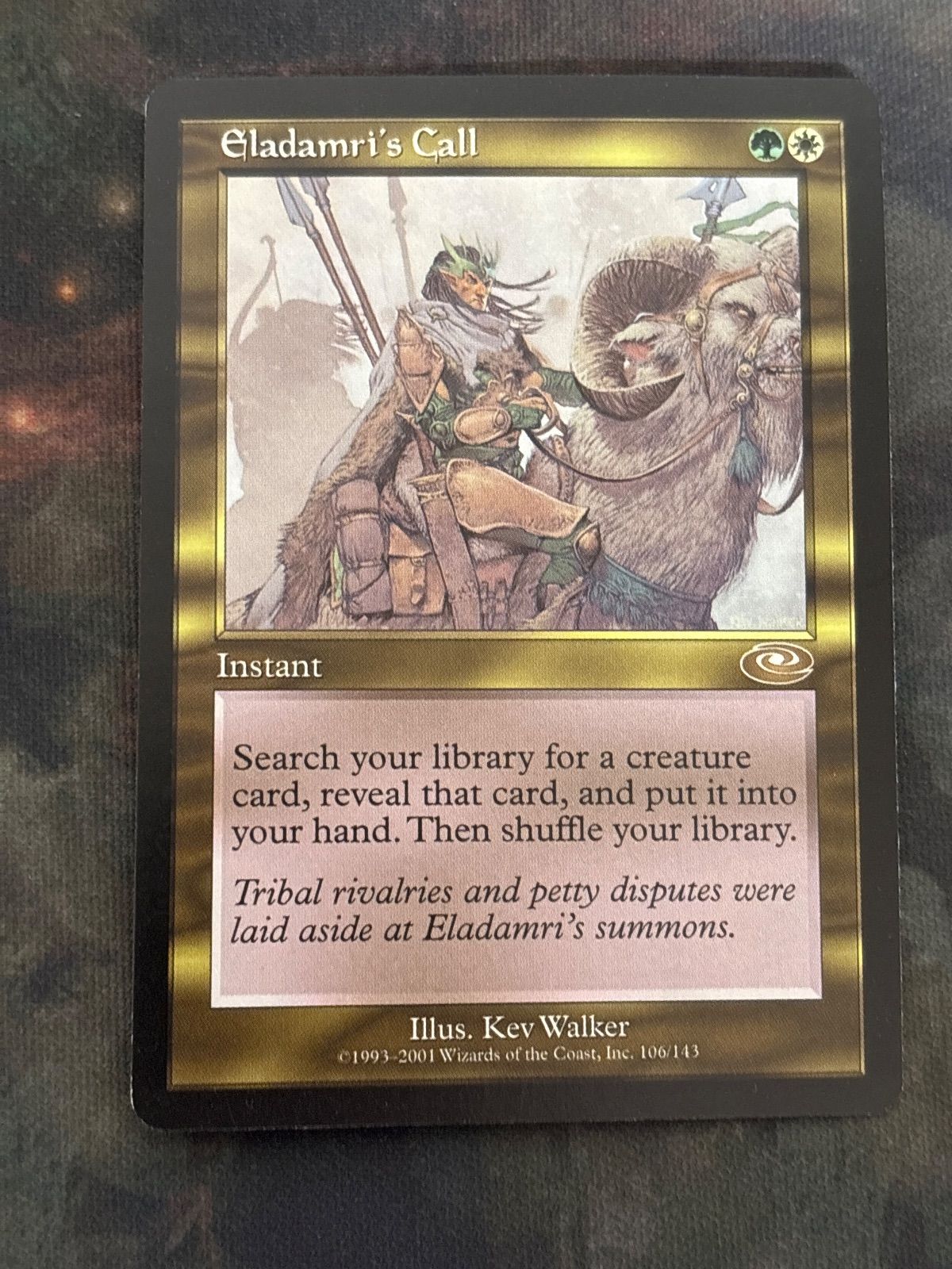 kw3 111 エラダムリーの呼び声/Eladamri's Call PLS 英語版 EN MTG