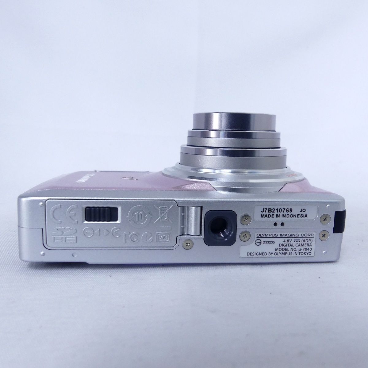 OLYMPUS オリンパス μ-7040 ピンク系 デジタルカメラ コンパクトカメラ