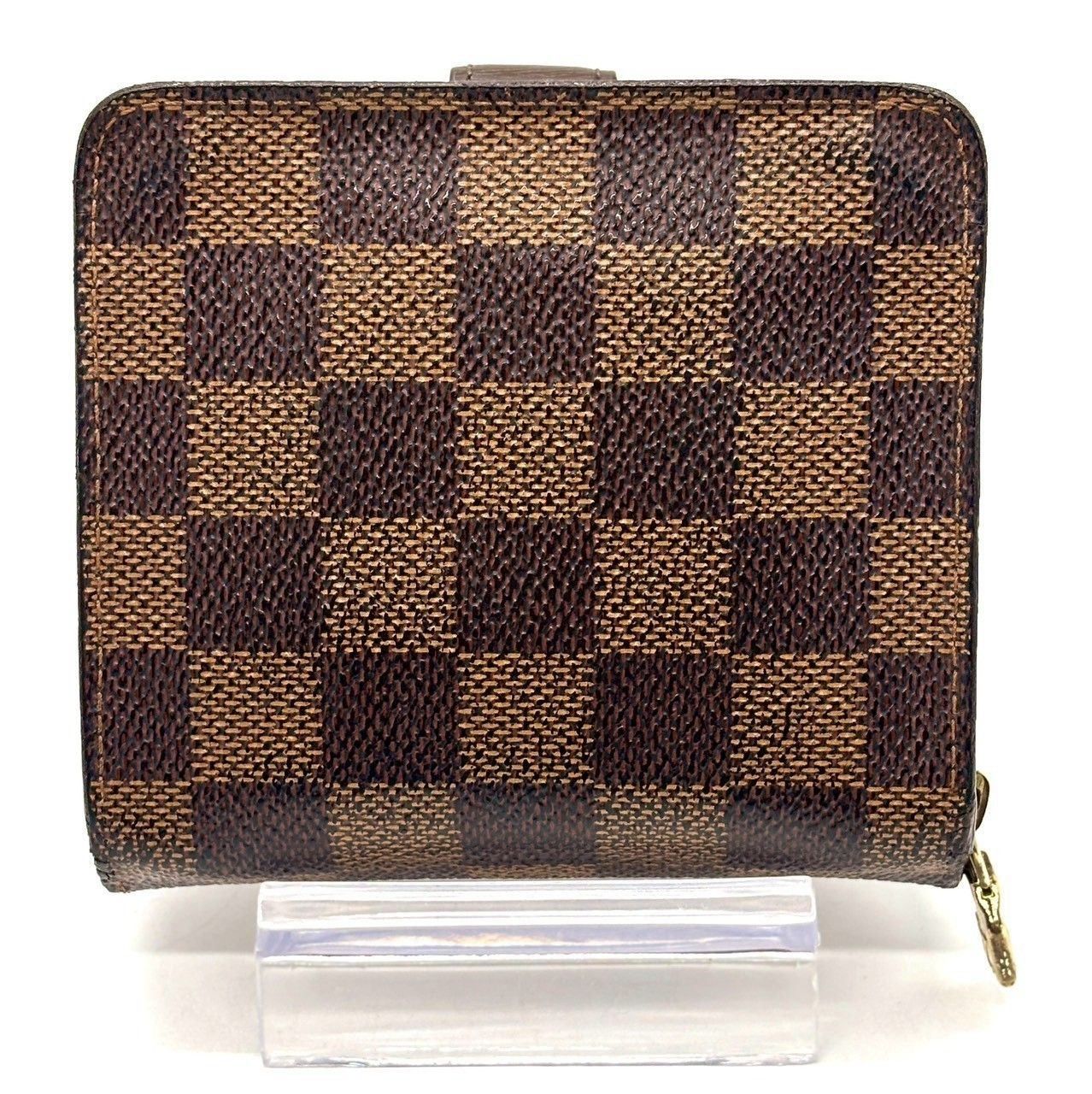 実務で選ばれる、整う財布】 LOUIS VUITTON ダミエ コンパクトジップ