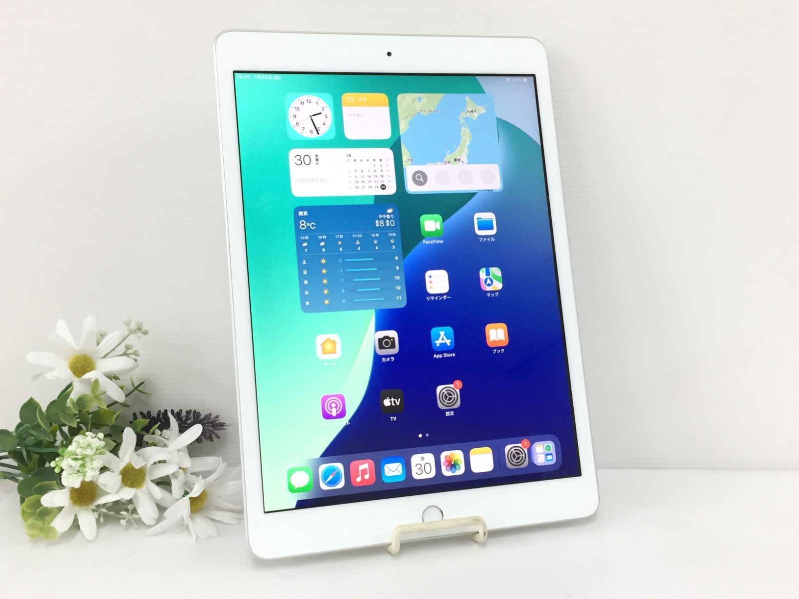 美品】Apple iPad 第7世代 Wi-Fiモデル 32GB A2197(MW752J/A) シルバー