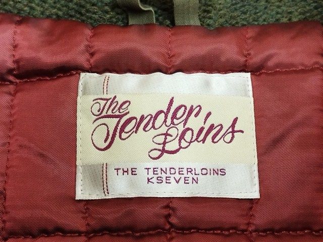 P769 [人気] TENDERLOIN テンダーロイン ジャケット S カーキ系 レザー