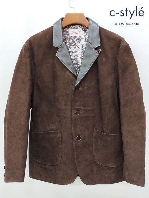 P772 [人気] TENDERLOIN テンダーロイン レザージャケット ブラウン系