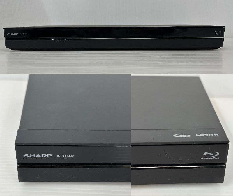 中古品】SHARP シャープ ブルーレイディスクレコーダー BD-NT1000 2016