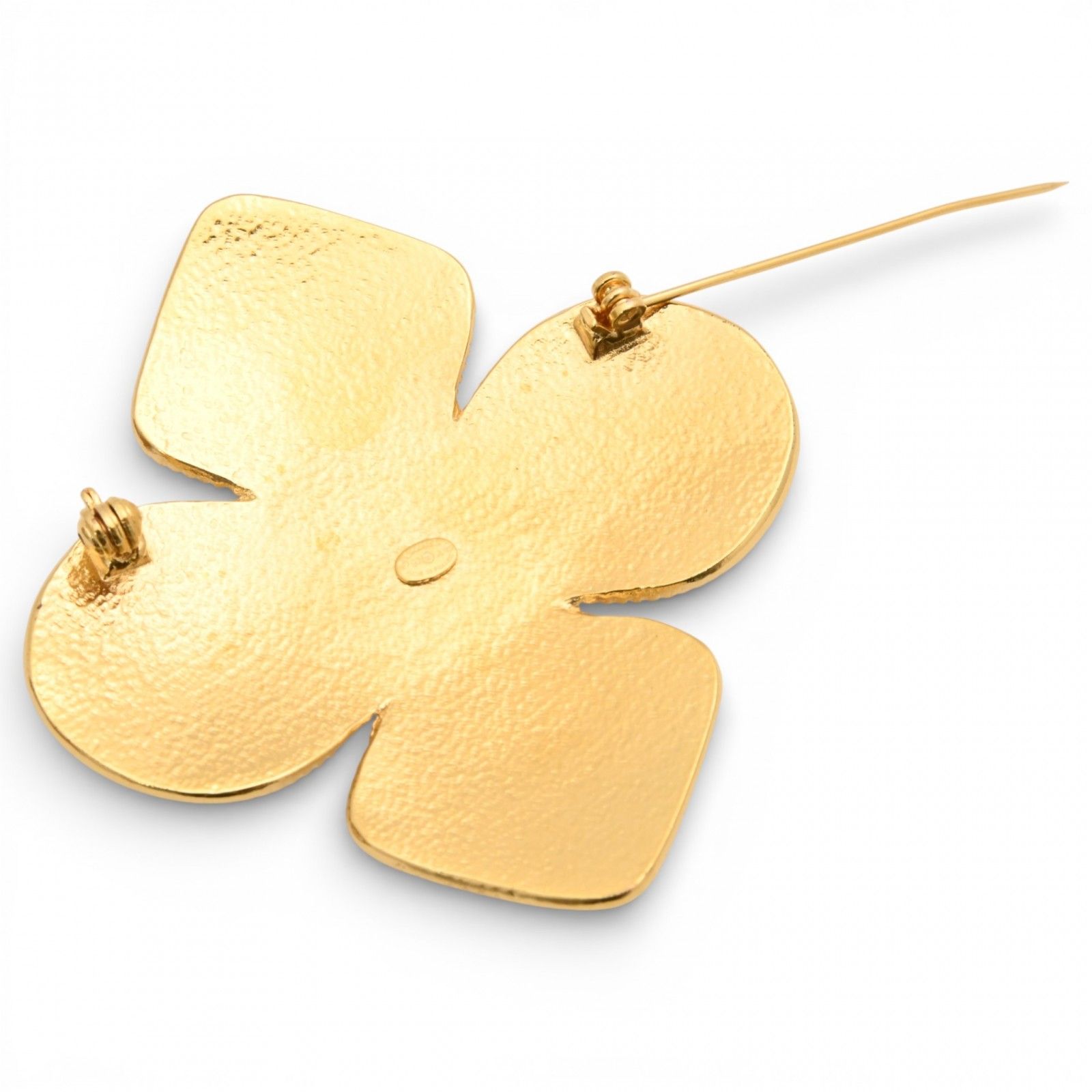 シャネル ココマーク フラワー ブローチ ゴールド Aランク ch4439hh