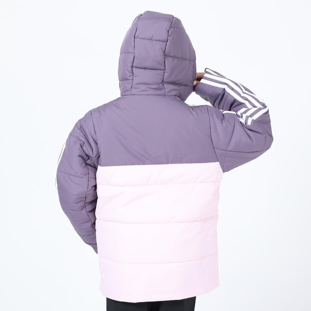 adidas オリジナルス　パデッドカラージャケット　2XL 未使用 アディダス(adidas) 中綿ジャケット キッズ カラーブロック パデッド
