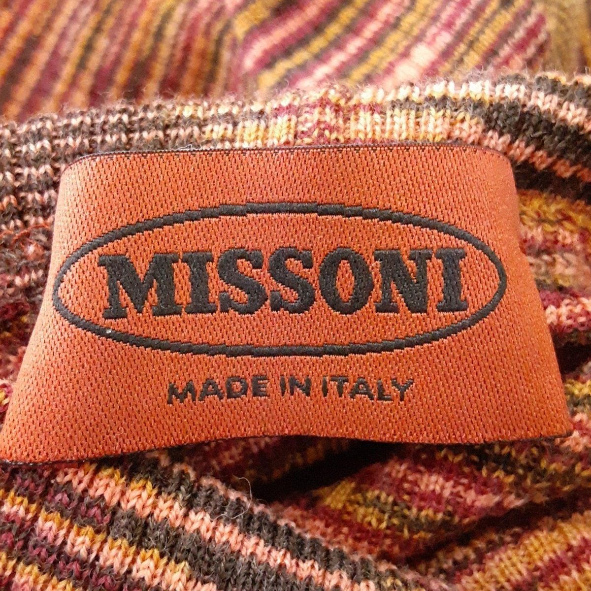 MISSONI(ミッソーニ) 長袖セーター サイズ50 XL レディース美品