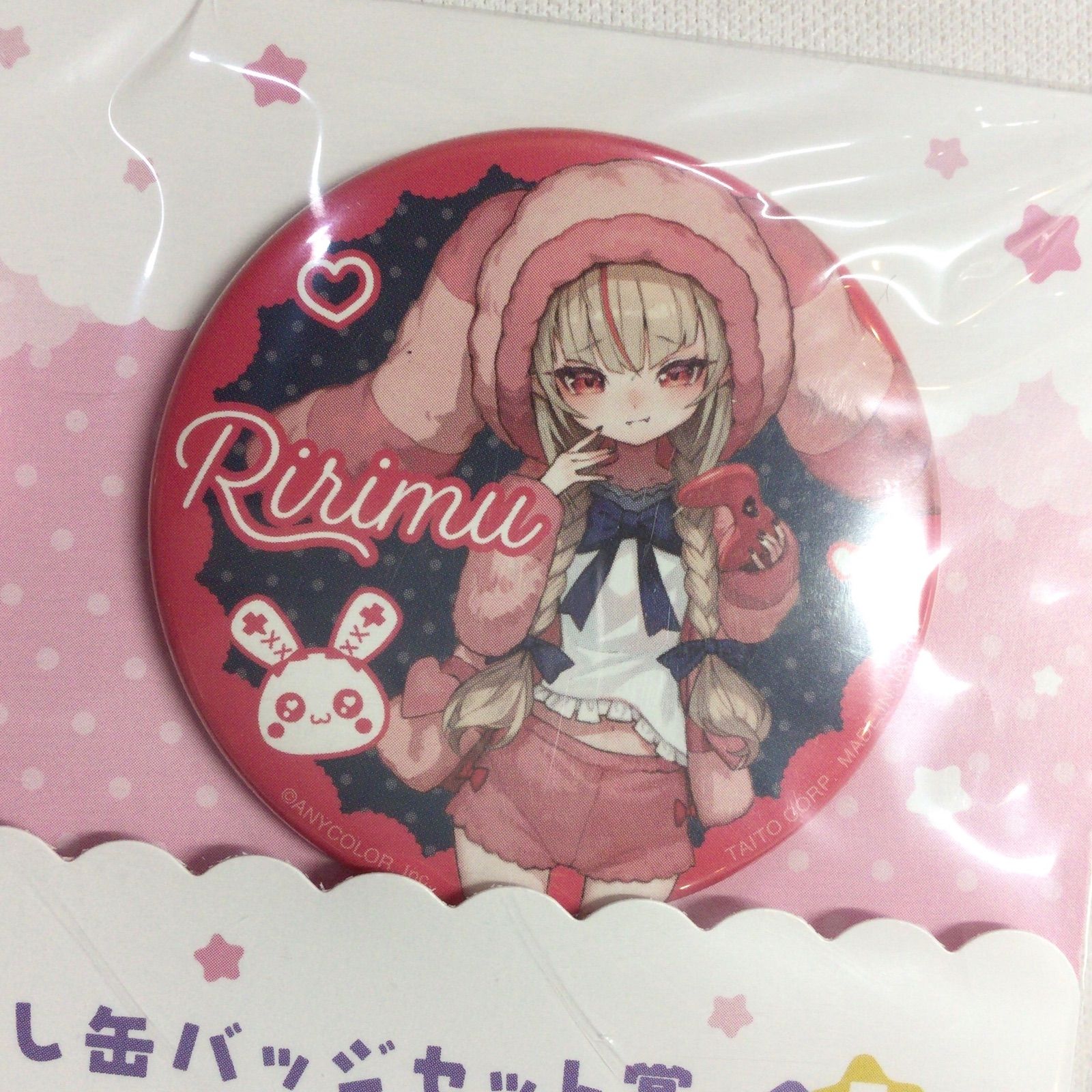 にじさんじ 魔界ノりりむ げまじょお泊まり会 缶バッジ - メルカリ