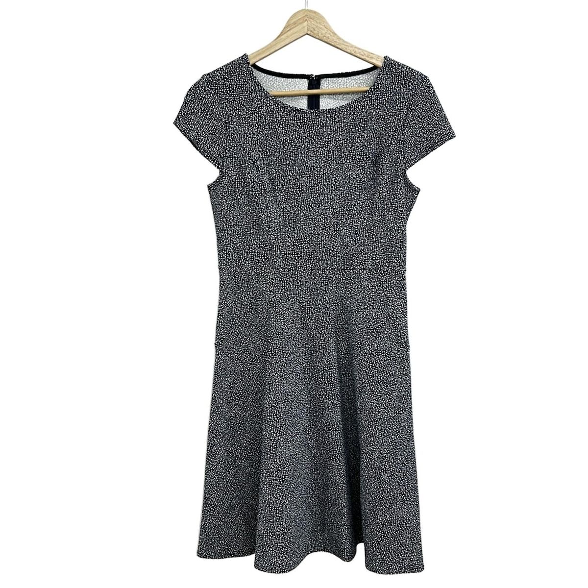 ANAYI(アナイ) ワンピース サイズ38 M レディース美品 - ネイビー×白