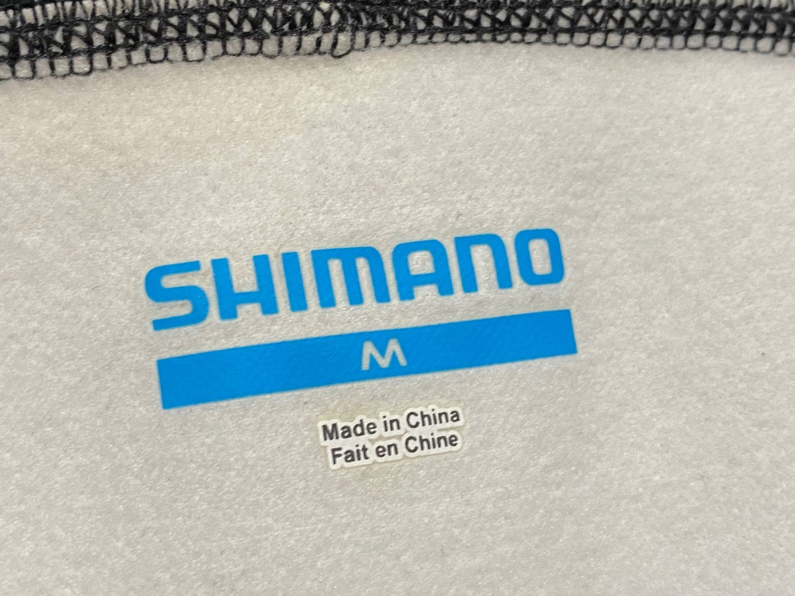 IZ332 シマノ SHIMANO 防風 裏起毛 サイクルジャケット M ブラック