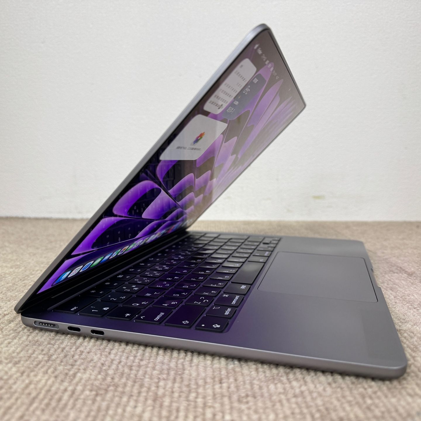 送料無料】美品 Apple MacBook Air 13(2022, A2681) M2 / RAM 16GB