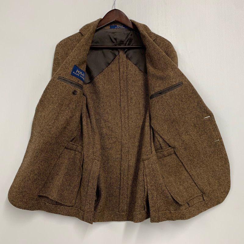 中古品】POLO RALPH LAUREN ポロ・ラルフローレン ELBOW PATCH TWEED