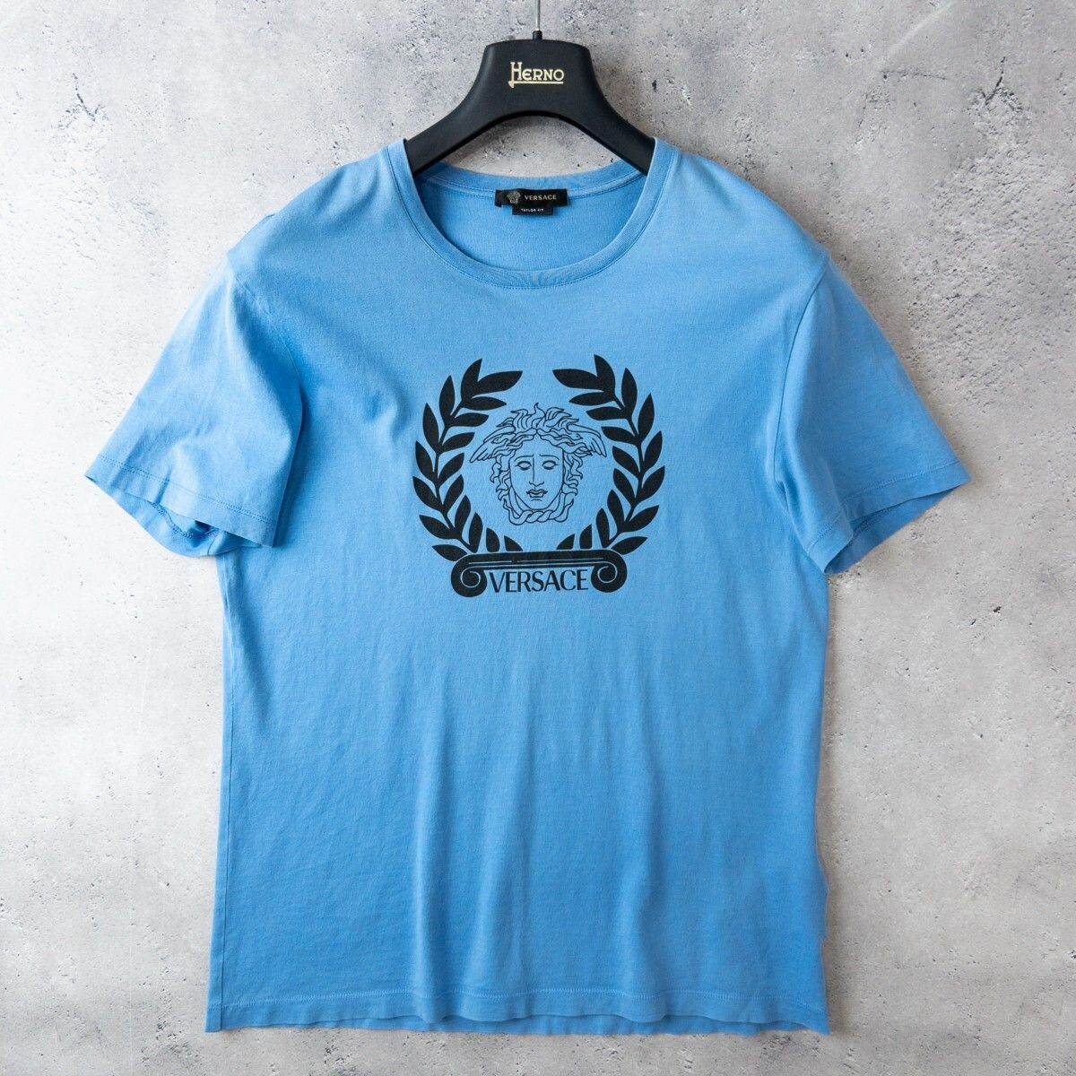 美品 VERSACE ヴェルサーチェ メデューサ ロゴ 半袖 Tシャツ トップス