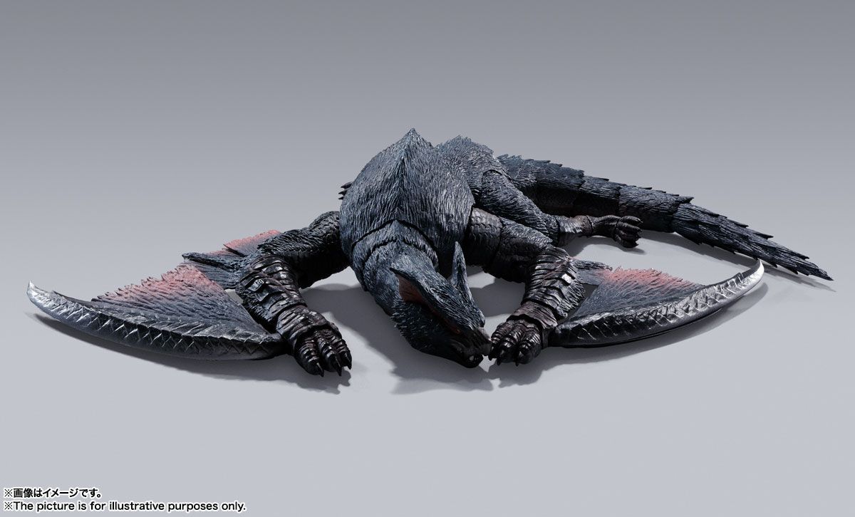 モンスターアーツ　ナルガクルガ　モンハン　美品 新品】TAMASHII NATIONS S.H.MonsterArts ナルガクルガ - メルカリ