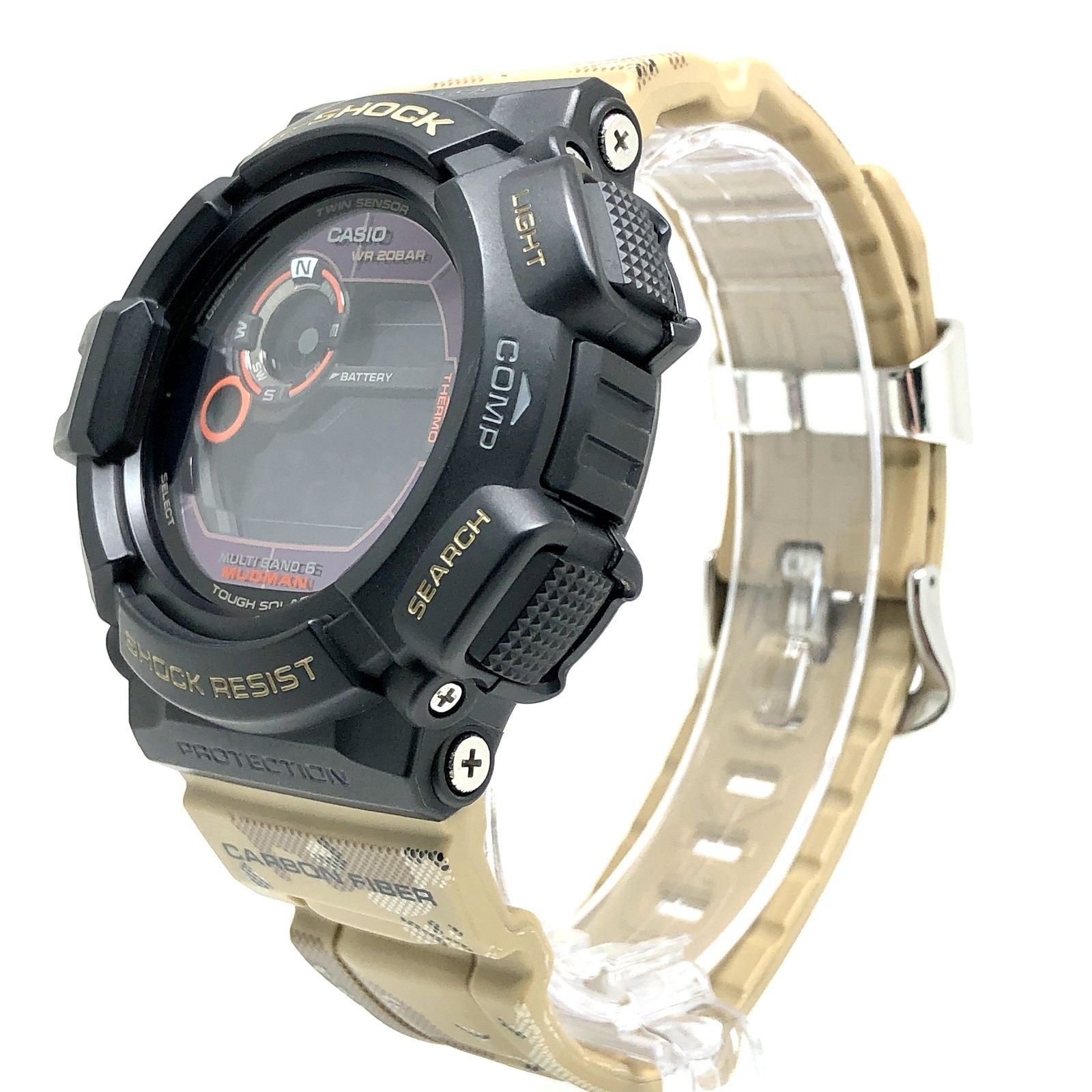 G-SHOCK ジーショック GW-9300DC-1 MUDMAN マスターインデザート 