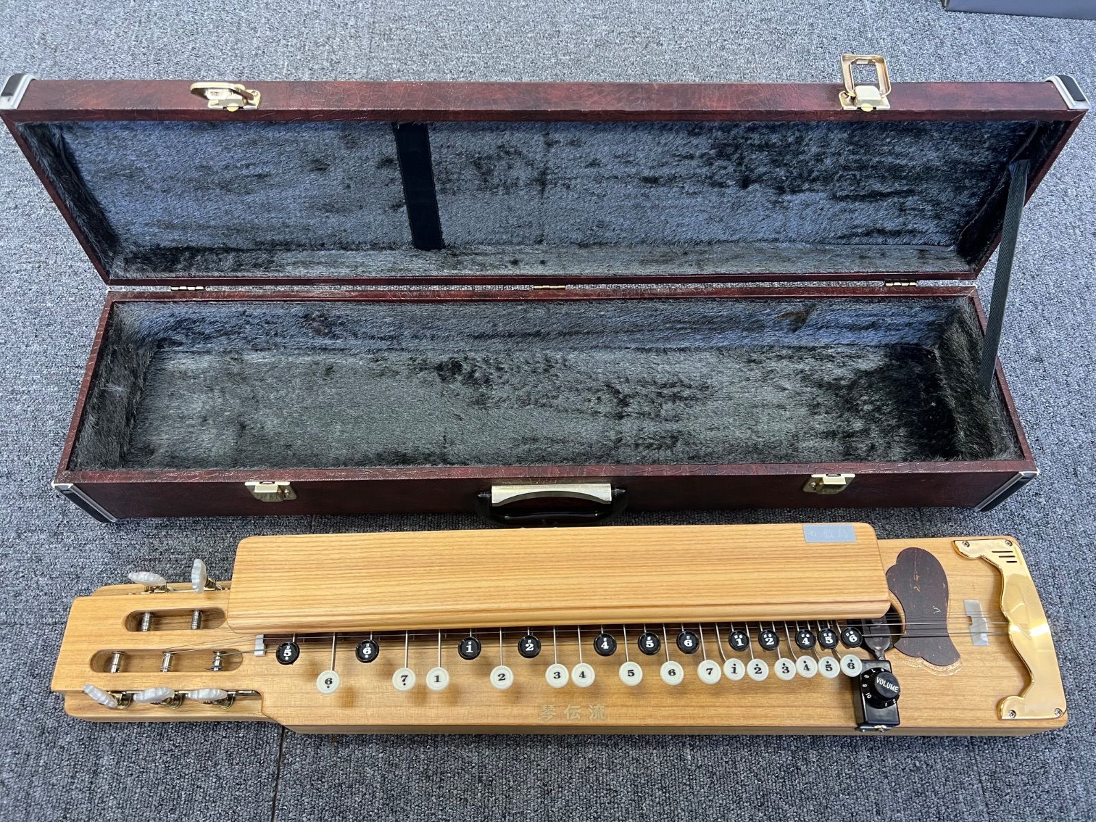 大正琴 琴伝流 ハードケース付き - メルカリ