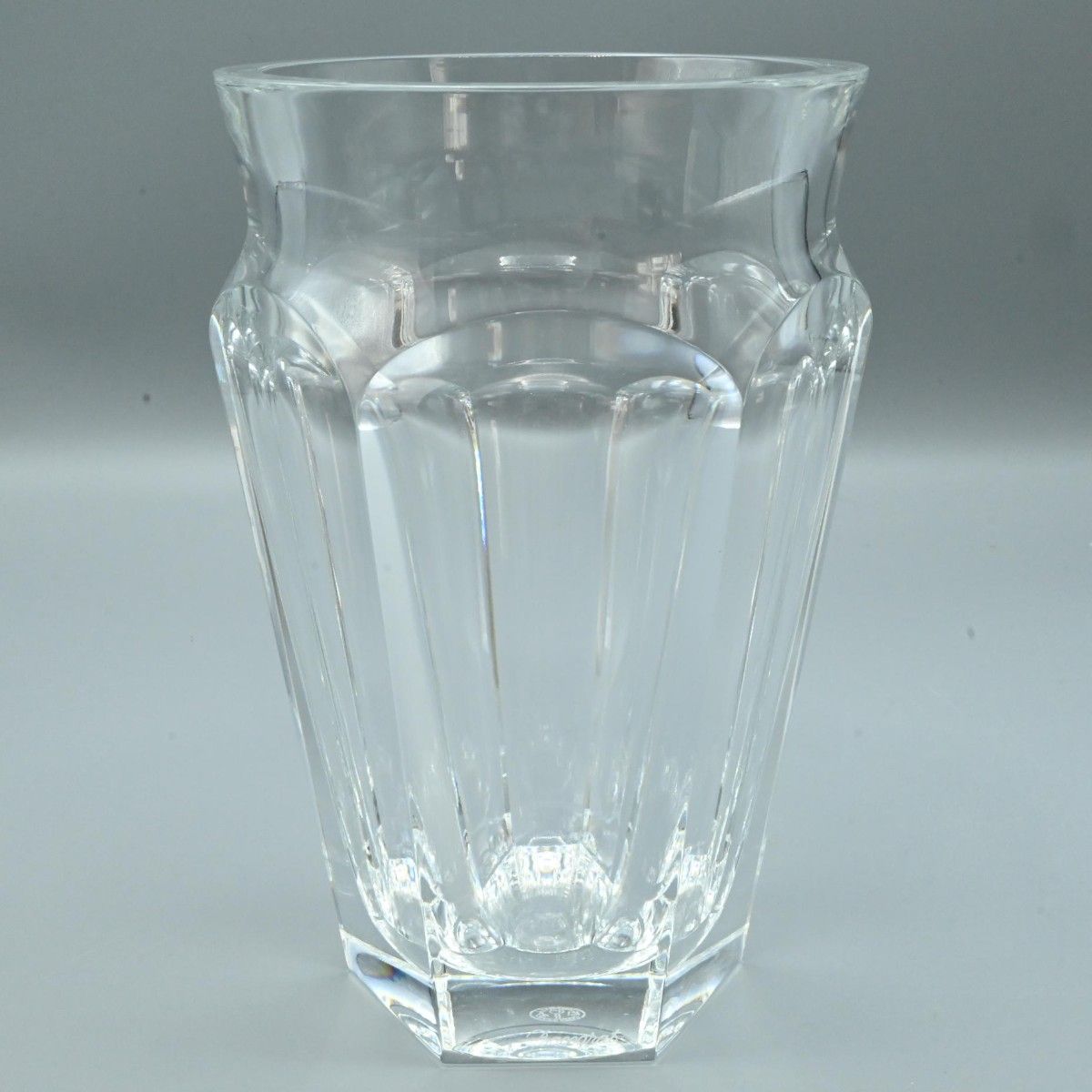 美品 Baccarat バカラ ネリー 花瓶 約17cm フラワーベース クリスタル