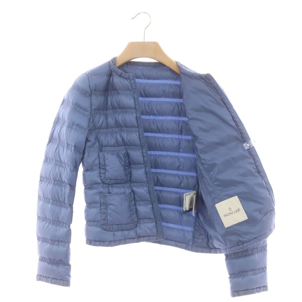 中古】モンクレール MONCLER ナイロン ダウンジャケット ライトブルー