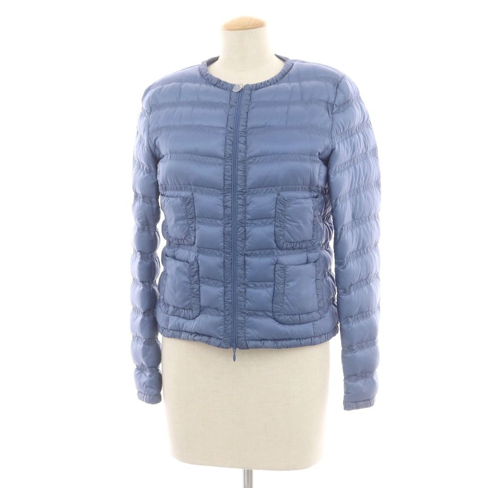 中古】モンクレール MONCLER ナイロン ダウンジャケット ライトブルー