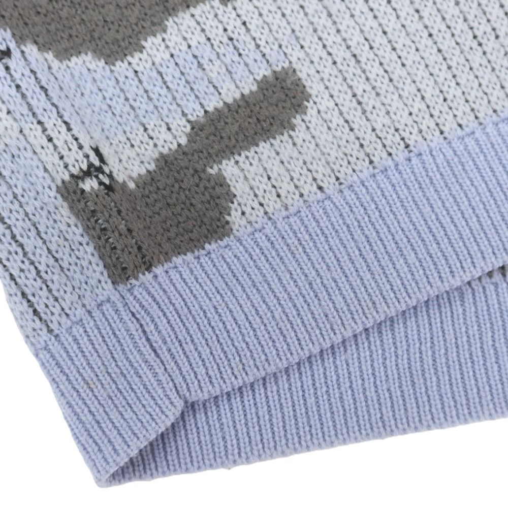 【中古】シュプリーム Supreme 2024年秋冬 Small Box Polo Sweater カモフラ ポロニット ライトブルーxグレー【サイズM】【メンズ】 中古】シュプリーム Supreme 2024年秋冬 Small Box Polo Sweater
