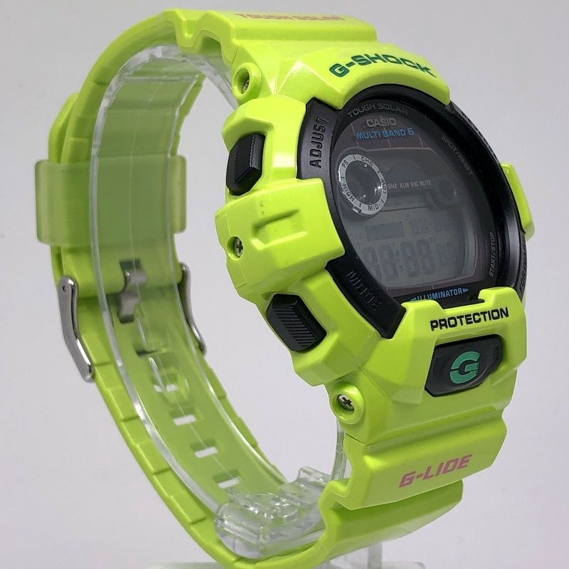 G-SHOCK ジーショック GWX-8900C-3 G-LIDE 電波ソーラー LED タイド
