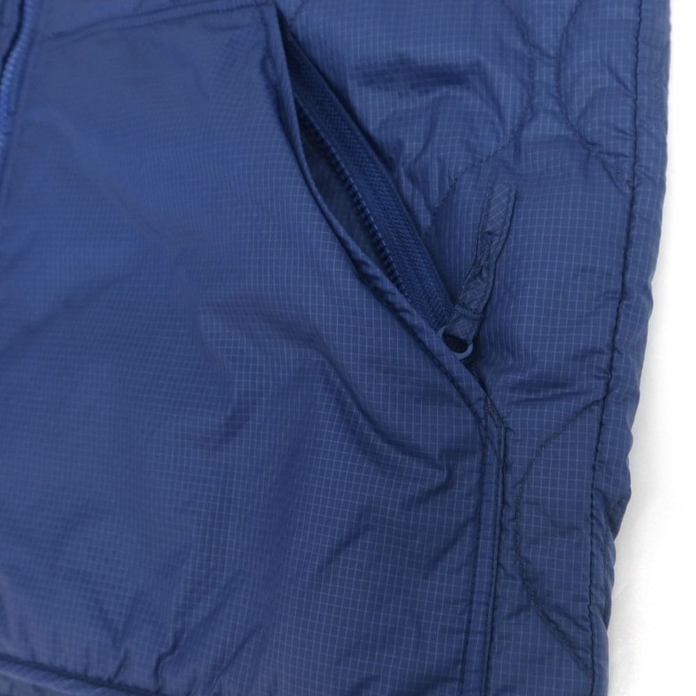 新品】アスペジ ASPESI ナイロン 中綿ベスト ブルー【サイズL】【メンズ】