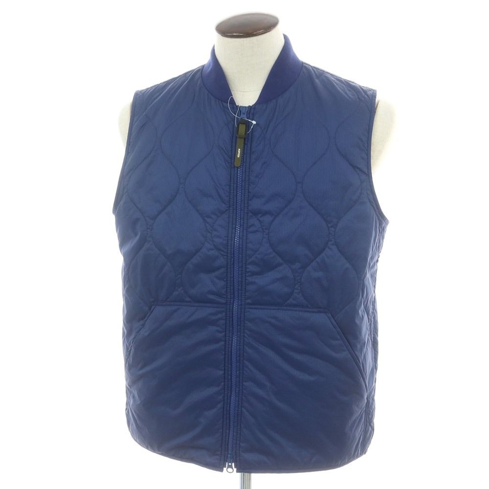 【新品】アスペジ ASPESI ナイロン 中綿ベスト ブルー【サイズL】【メンズ】 新品】アスペジ ASPESI ナイロン 中綿ベスト ブルー【サイズL】【メンズ】