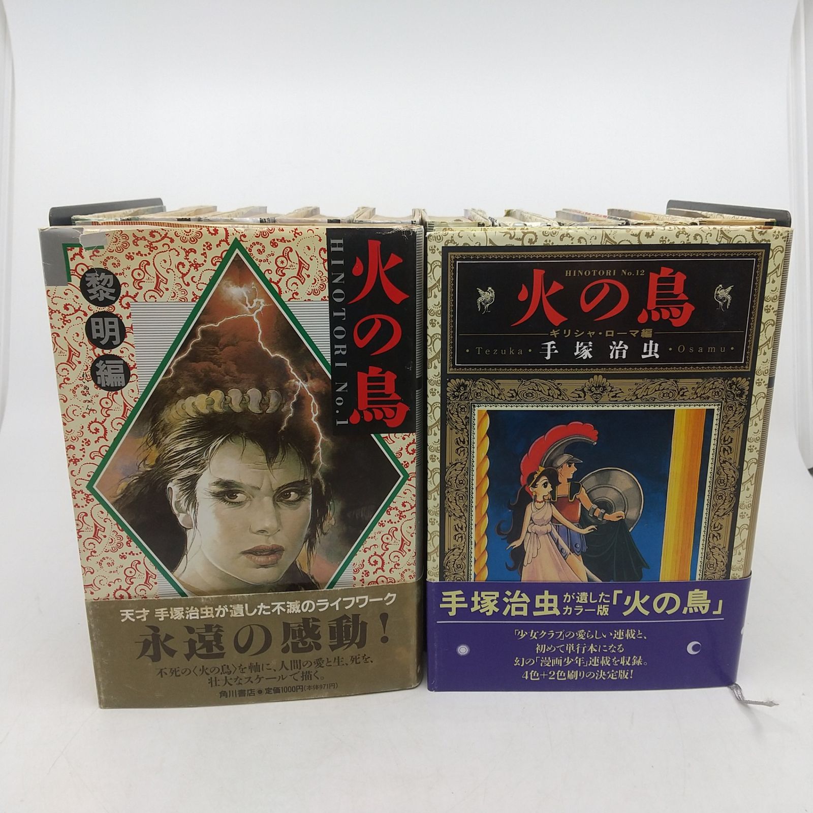 全巻セット】火の鳥 全12巻セット 手塚治虫 角川書店 毛利彰 HINOTORI