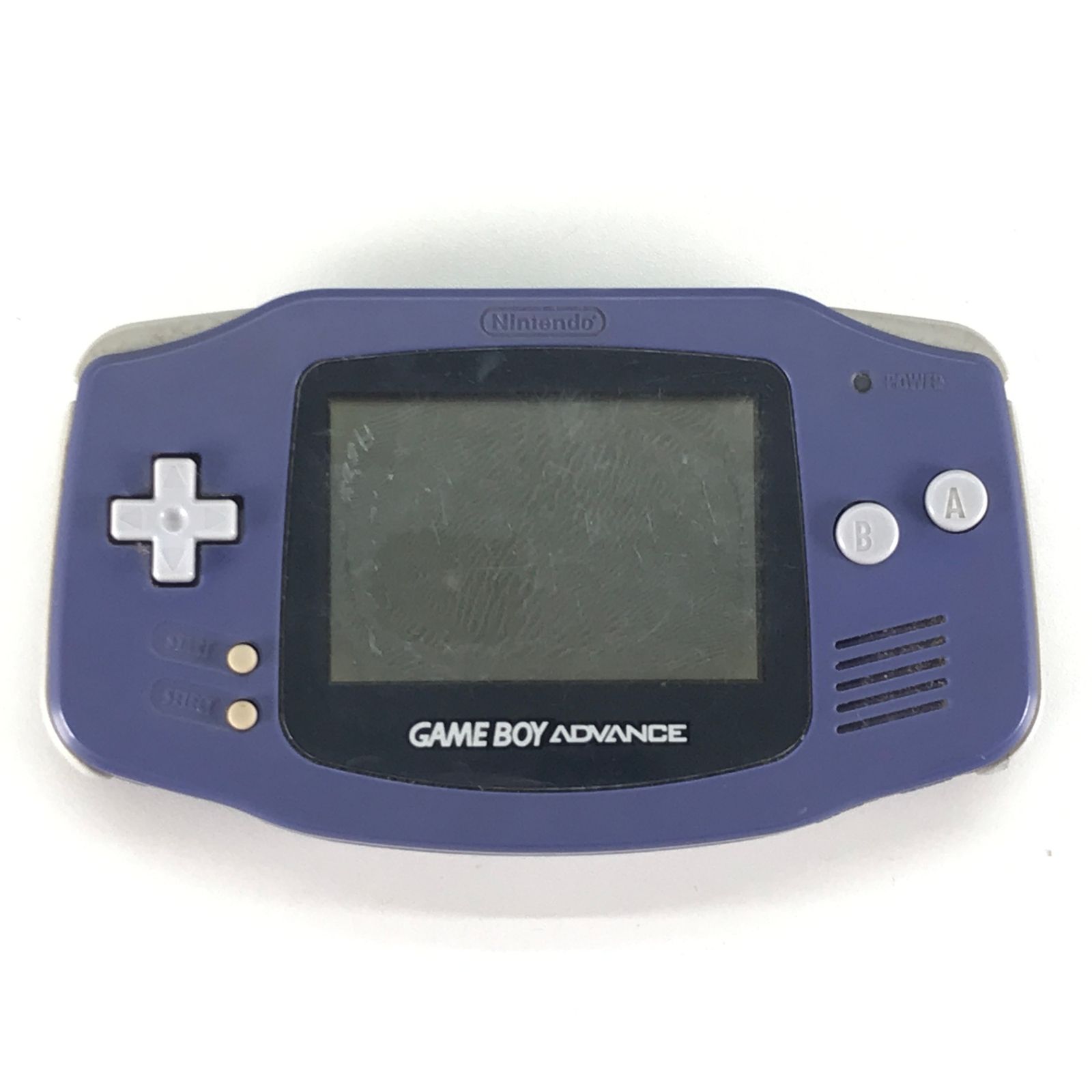 □任天堂 ゲーム機本体 GBA ゲームボーイアドバンス本体 バイオレット