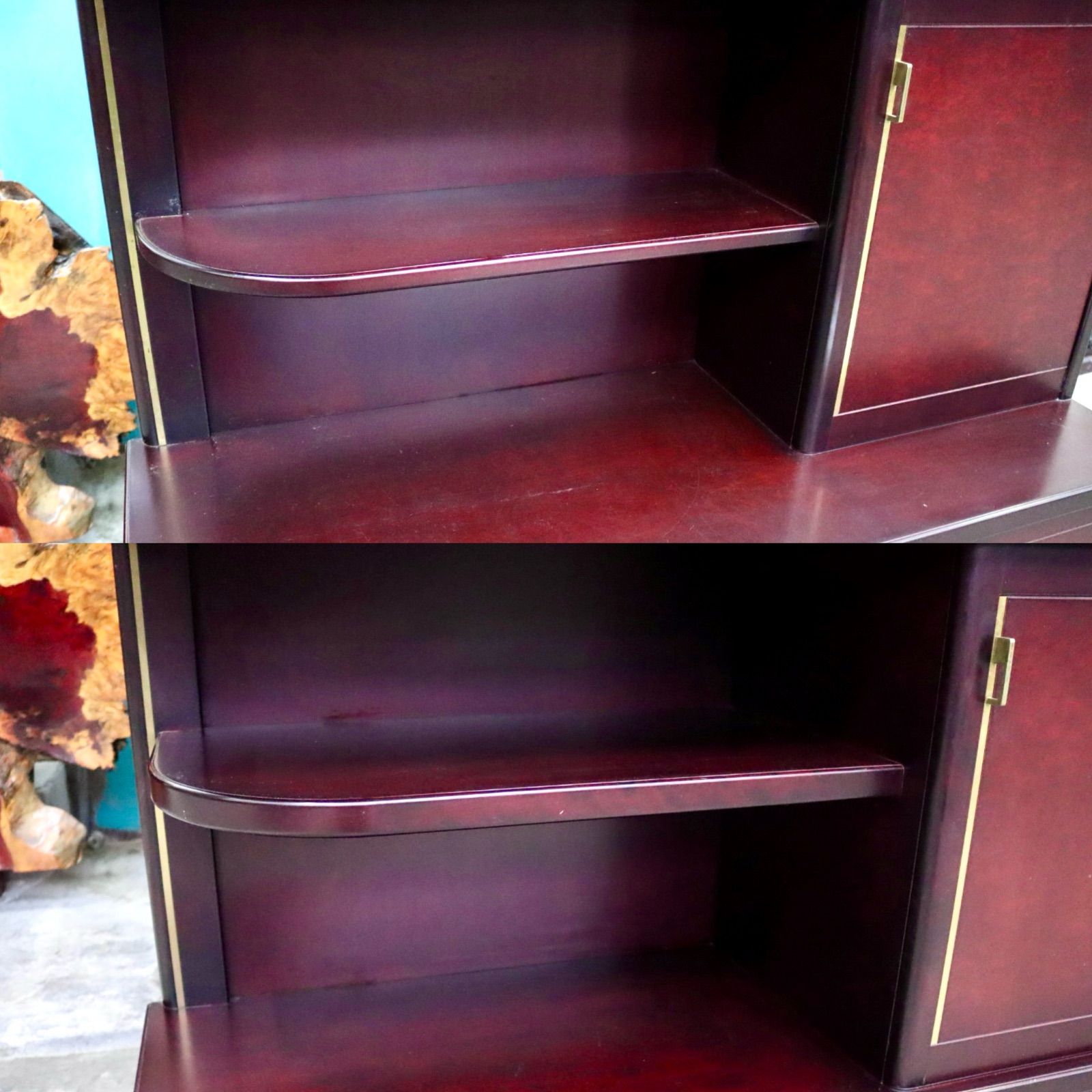 GMIK811B○モリシゲ / MORISHIGE キャビネット 飾り棚 本棚 リビング