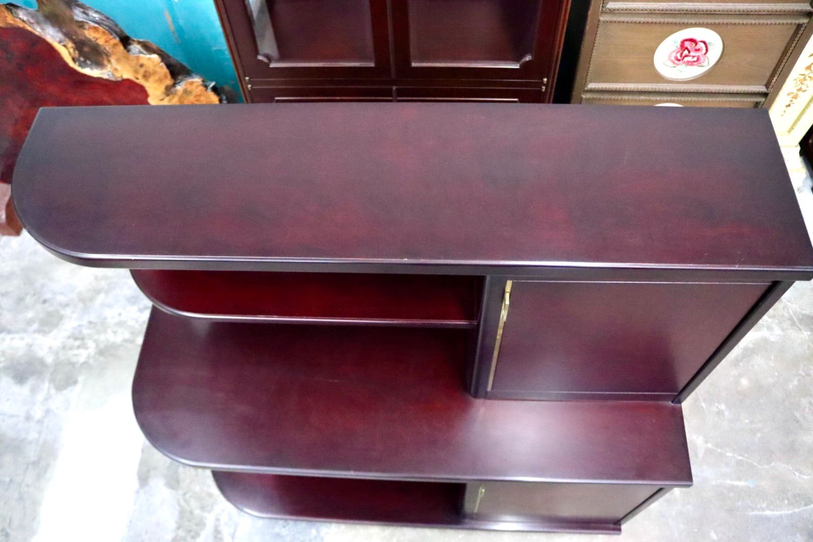 GMIK811B○モリシゲ / MORISHIGE キャビネット 飾り棚 本棚 リビング