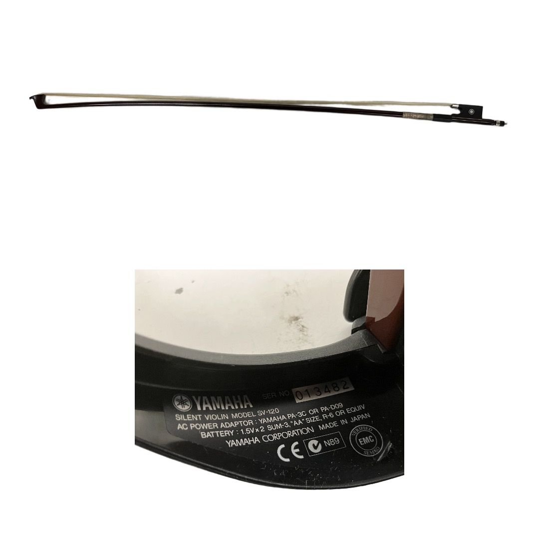 YAMAHA ヤマハ SV-120 サイレント バイオリン ソフトケース付き YAMAHA ヤマハ SV-120 サイレント バイオリン ソフトケース付き