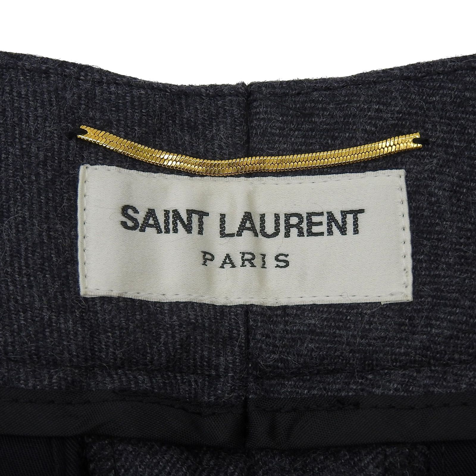 未使用品△SAINT LAURENT PARIS サンローランパリ 468583 ウール